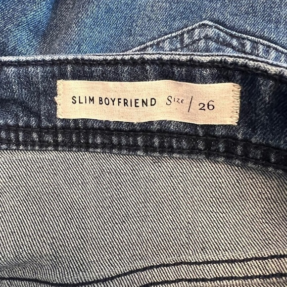 Pilcro x Anthropologie  - Boyfriend Slim Denim Jean Shorts Sz 26 - Picture 8 of 9